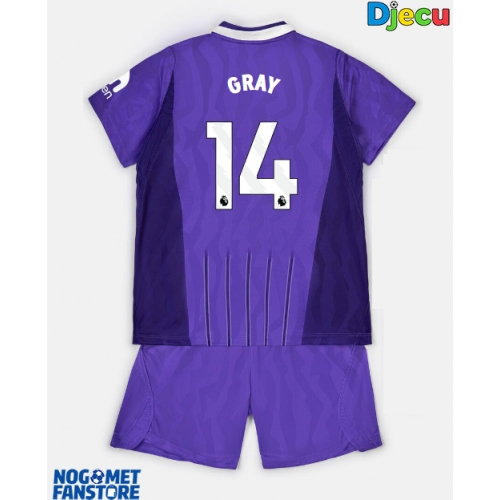Tottenham Hotspur Archie Gray #14 Rezervni Dres za djecu 2026-27 Kratak Rukav (+ Kratke hlače)